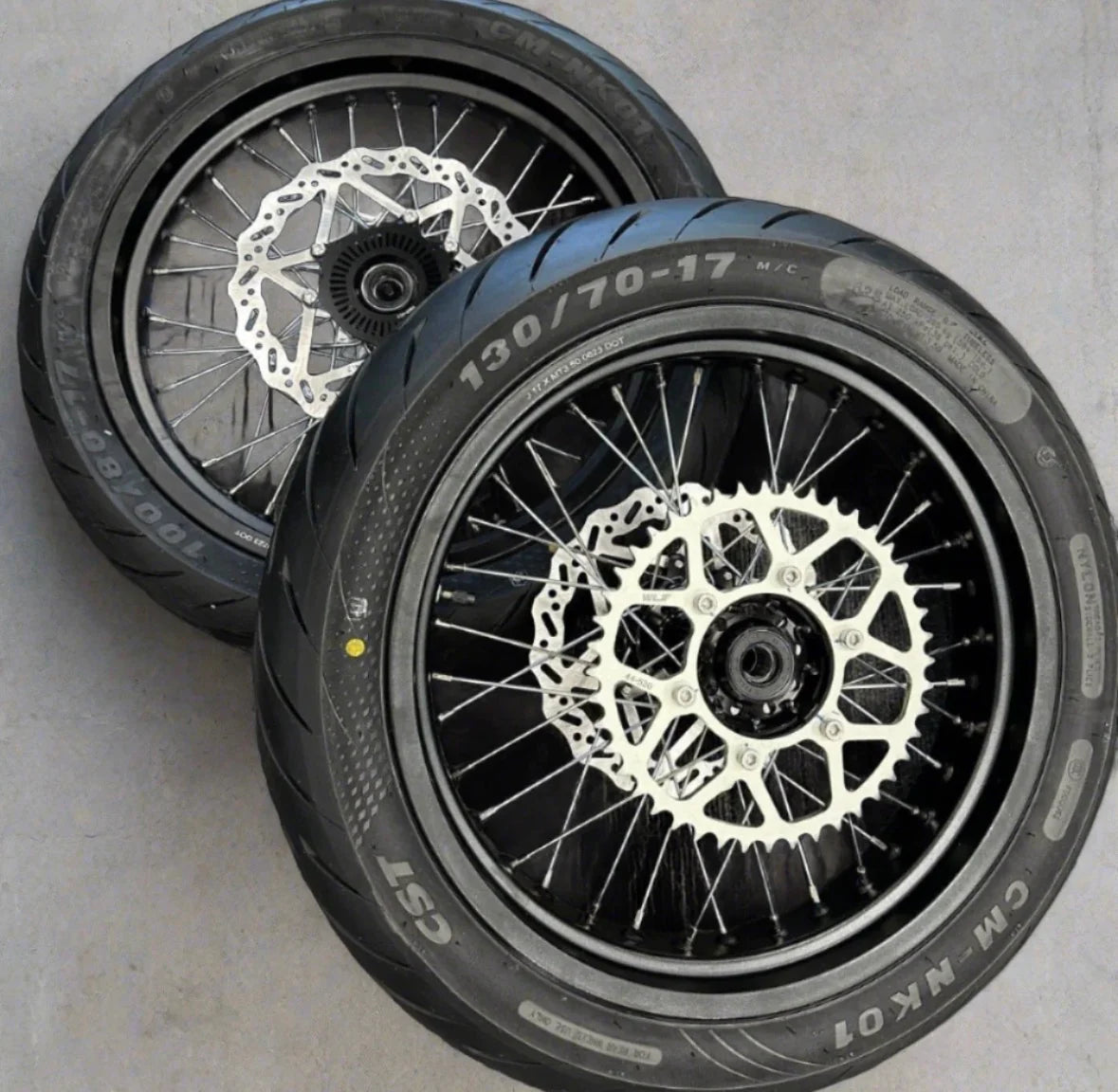 Ultra Bee Supermoto Wheelset